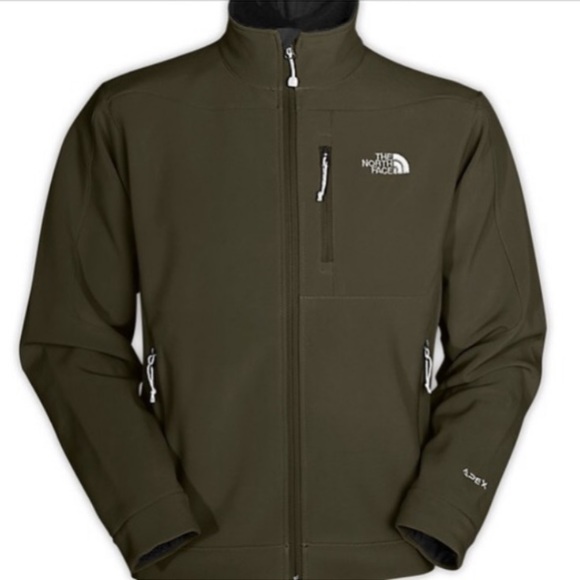 Men's The North Face Soft Shell Brown Apex Jacket - Picture 1 of 5